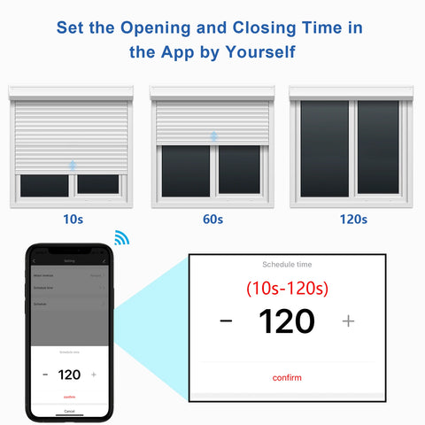 Smart Electric Window Curtain Blind Switch