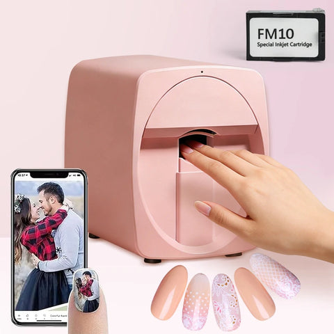Portable Smart 3D Nail Printer
