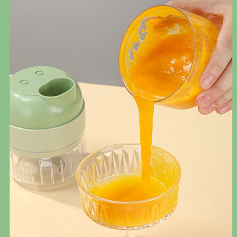 Multifunctional Handheld Slicer Brush Chopper Set