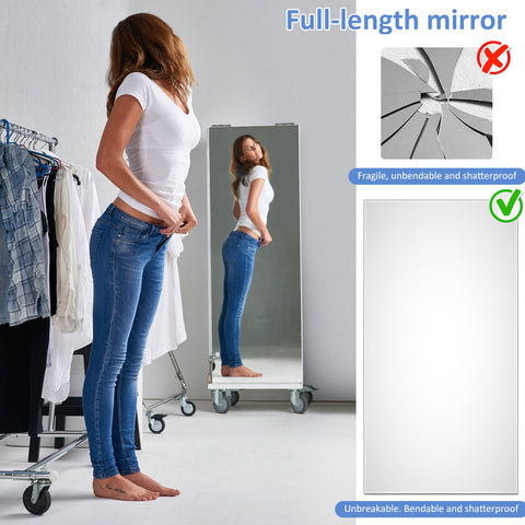 Self Adhesive Wall Mirror