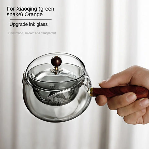 Oriental Fusion: Rotating Handle Teapot
