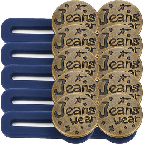 5/10PCS Metal Waist Button Extender