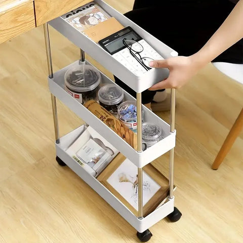 Multi-Layer Shelves Trolley Rack