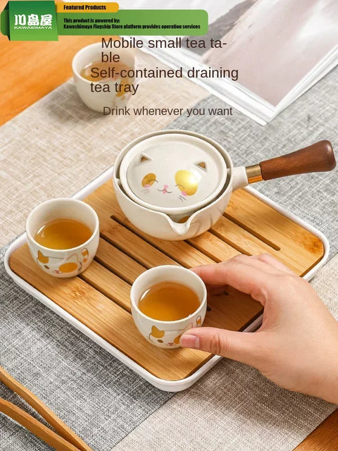 Portable Kung Fu Teapot Set
