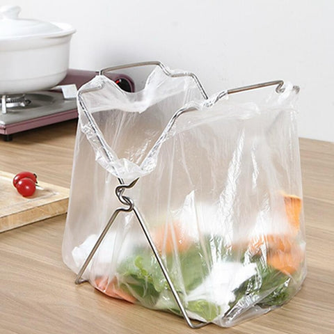 Garbage Bag Shelf Rag Rack