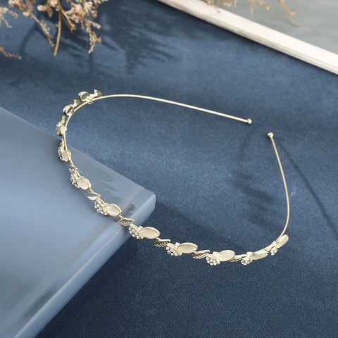 Metal Gold Silver Headband