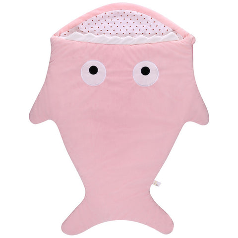 Baby Shark Wrap Sleeping Blanket