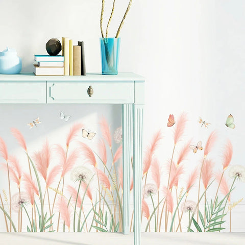 Reed Flower Wall Sticker