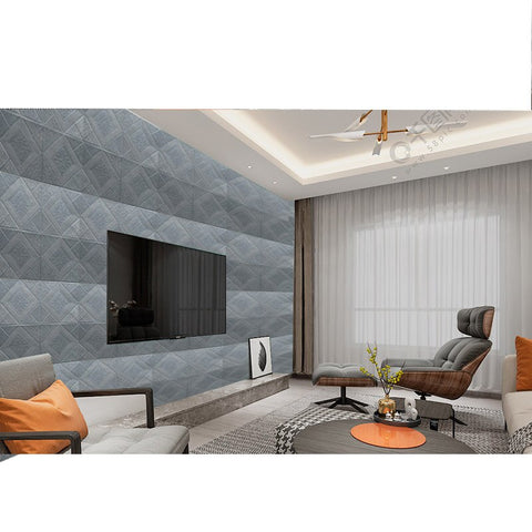 3D Tile Brick Wall Paper