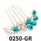 Rhinestone Butterfly Hair Comb Pin