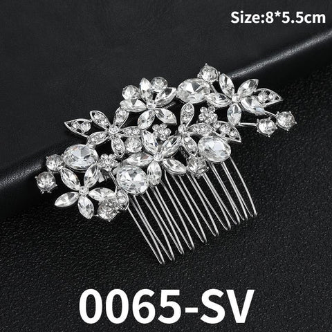 Bridal Rhinestone Hair Clip