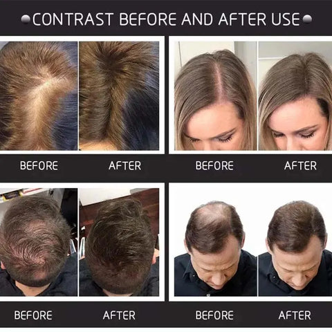 Volume Thickening Hair Fiber Spray - Black Color