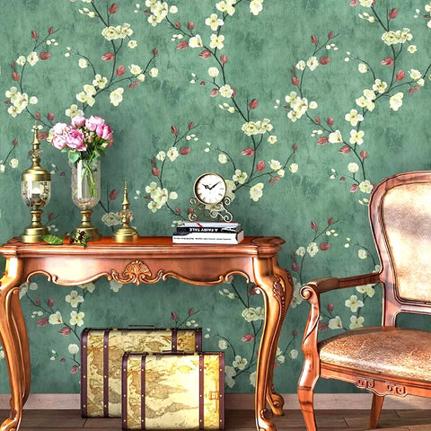 Floral Peel And Stick Wallpaper