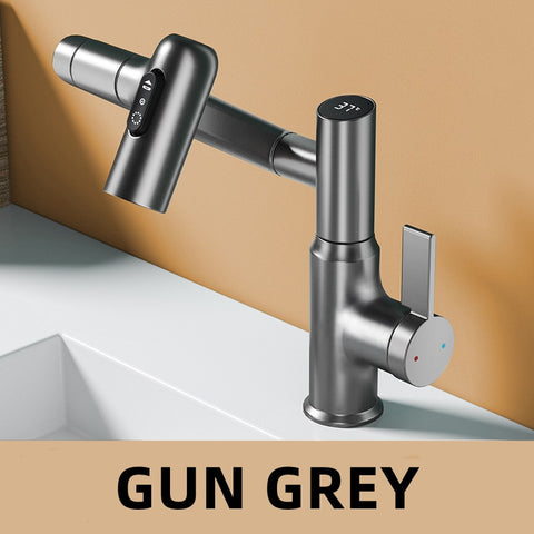 Digital Display 360 Rotation Faucet