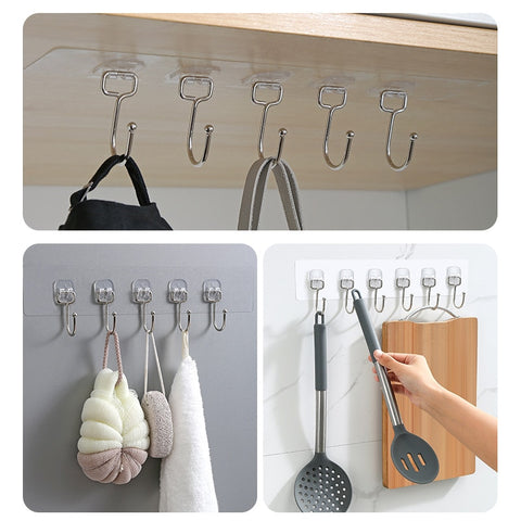 Adhesive Wall Hooks