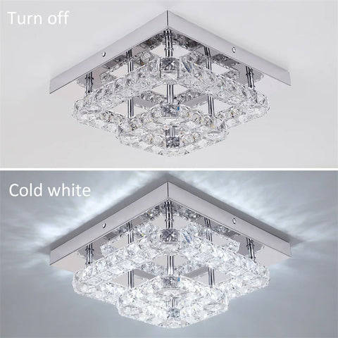 AstraGlow Crystal Chandelier