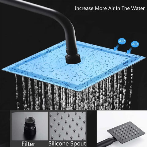 Rainfall Shower Set