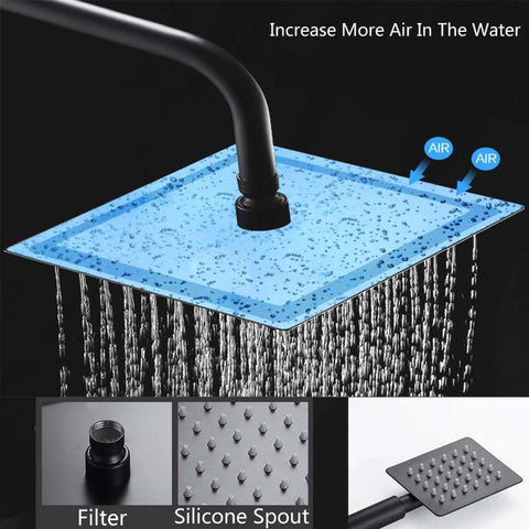 Rainfall Shower Set