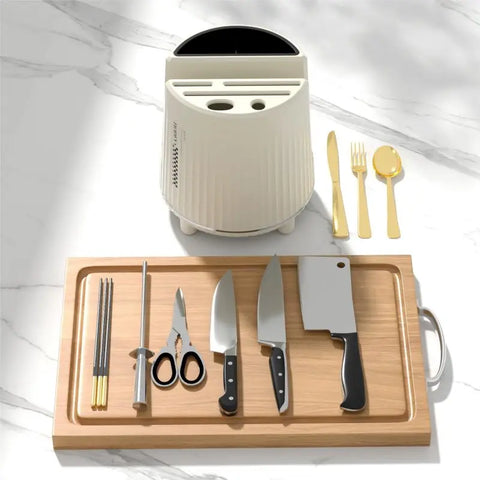 Rotating Knife Cutlery Holder