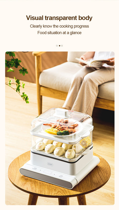 Three-Layer Steamer