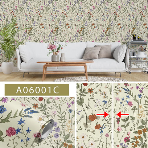 BloomLux Floral Peel & Stick