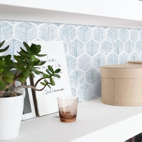 Modern Geometric Peel and Stick Wallpaper