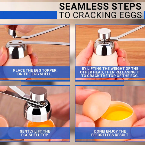 Stainless Steel Egg Cracker