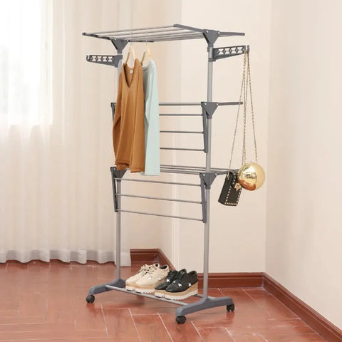 Folding Clothes Dry Rack