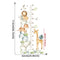 3PC Cartoon Animal Height Ruler Wall Stickers