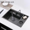 Nano Stainless Steel Hidden Kitchen Sink