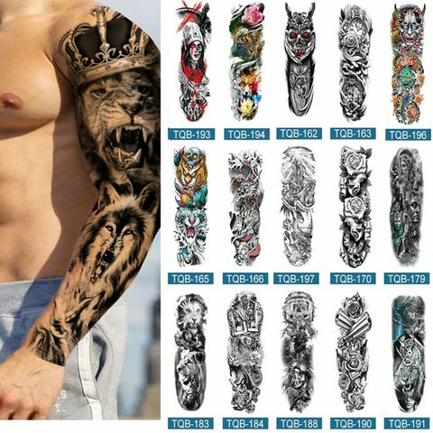 Big Arm Sleeve Tattoo