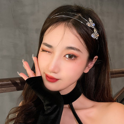 Metal Gold Silver Headband