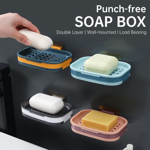 Double Layers Soap Drain Box