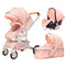 3 in 1 Portable Baby Carriage Stroller