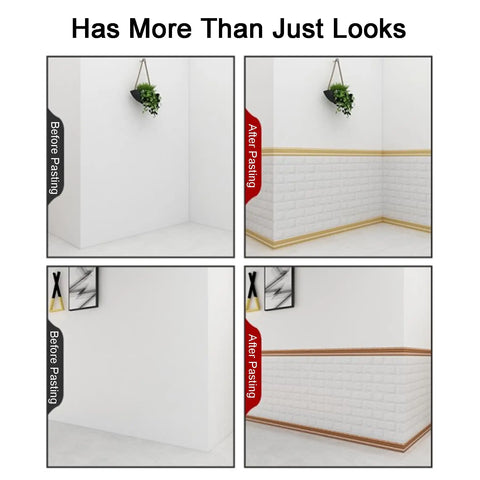 3D Foam Wall Edge Strip