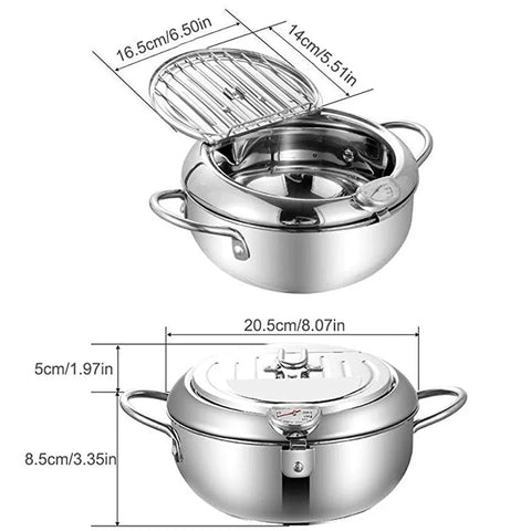 Deep Fryer Pot