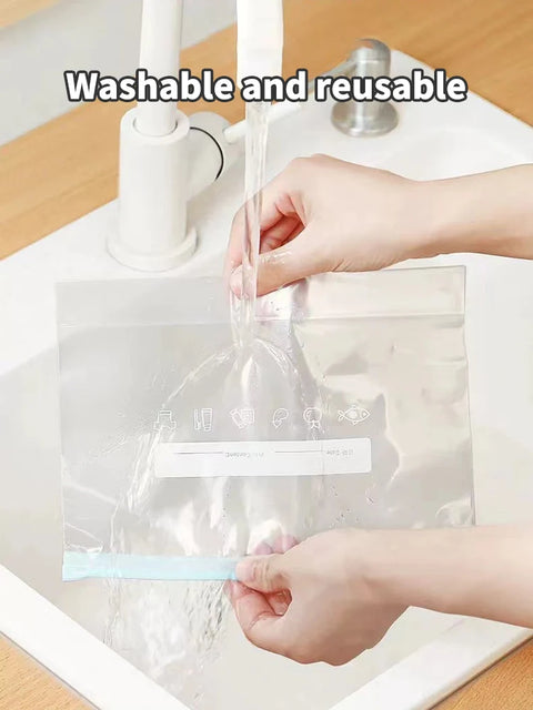 20/15/10PCS Zipper Storage Bag