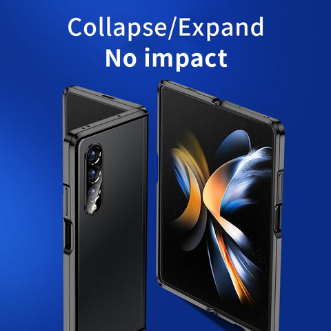 Alloy Metal Frame Full Cover Phone Protector For Samsung Galaxy Z Fold