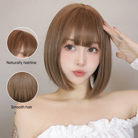 Short Bob Cut Hair Wig