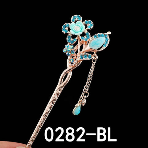 Crystal Antique Hair Stick