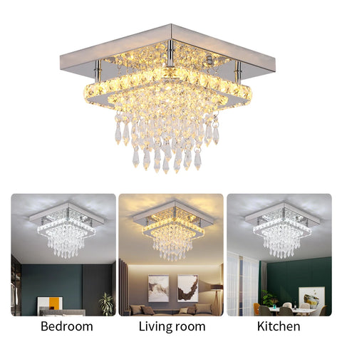AstraGlow Crystal Chandelier