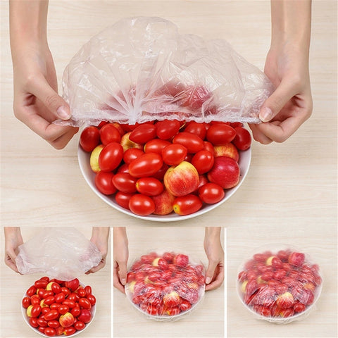 100PCS Food-grade Reusable Food Covers