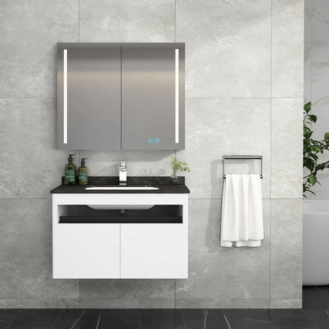 LED Touch Mirror Cabinet 31.5 X 23.62 inch