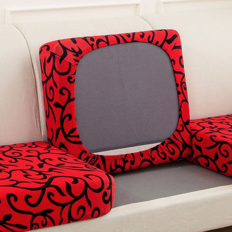 Printed Sofa Seat Cushion Cover