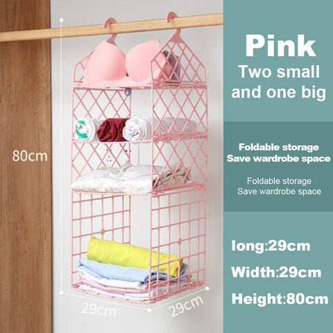 Multilayer Hanging Clothes Shelves