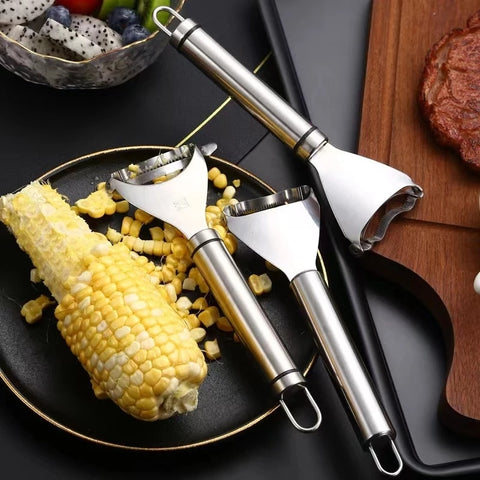 Stainless Steel Corn Kernel Peeler