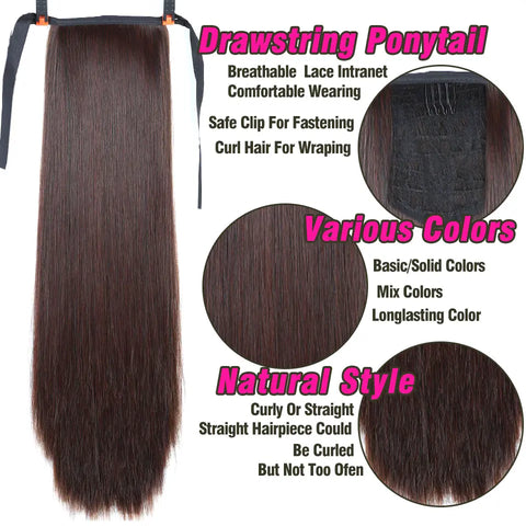 Synthetic Pony Tail Extension
