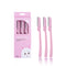 3PCS Foldable Facial Hair Eyebrow Trimmer Shaver