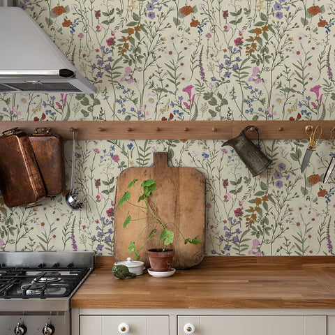 BloomLux Floral Peel & Stick