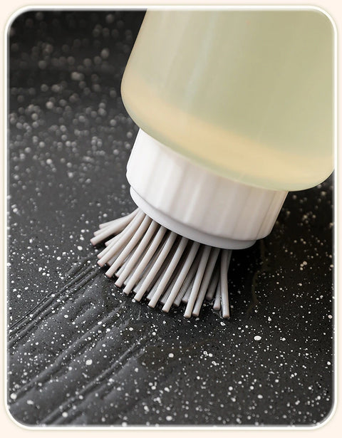 Kitchen Silicone Brush Oil Bottle
